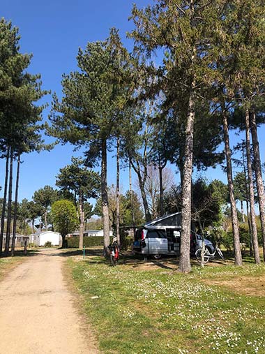 Aire de vidange pour camping-car au camping Le Fief à Saint-Brevin
