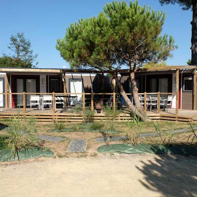 Mobile home in a luxury campsite in southern Brittany Le Fief in Saint-Brevin