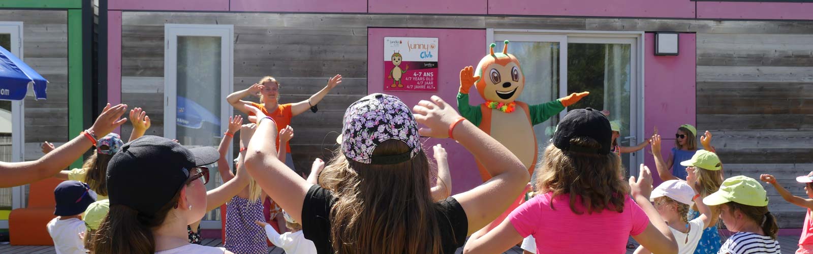 Der Kinderclub auf dem Campingplatz Le Fief in Sanit-Brevin