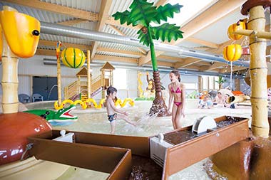 Indoor swimming pool for children in Saint-Brevin Brittany France